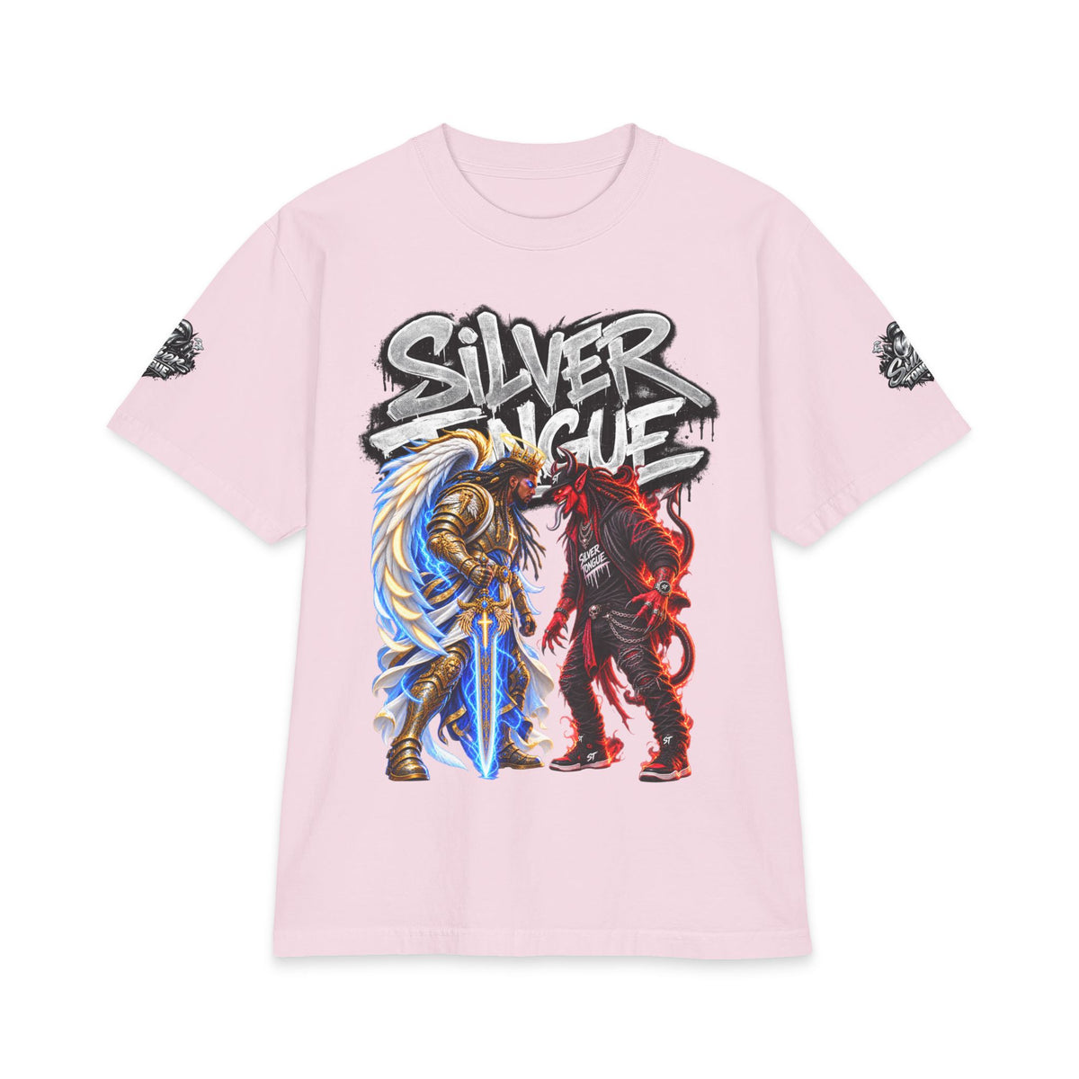 Silver Tongue Stand Off Graphic T-Shirt