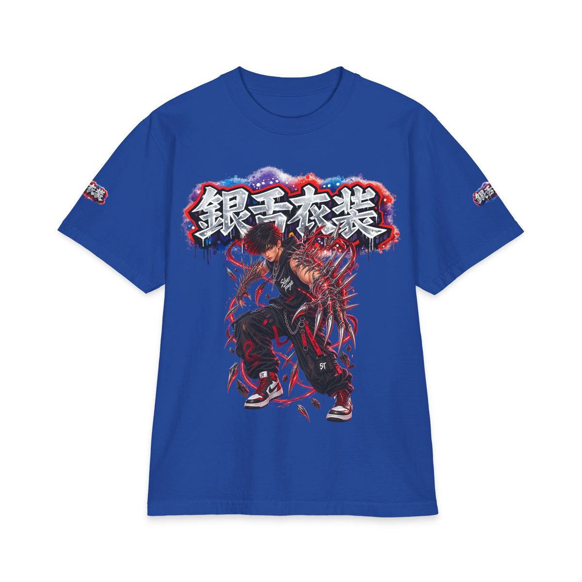 Quill Anime Demon Fighter T‑Shirt