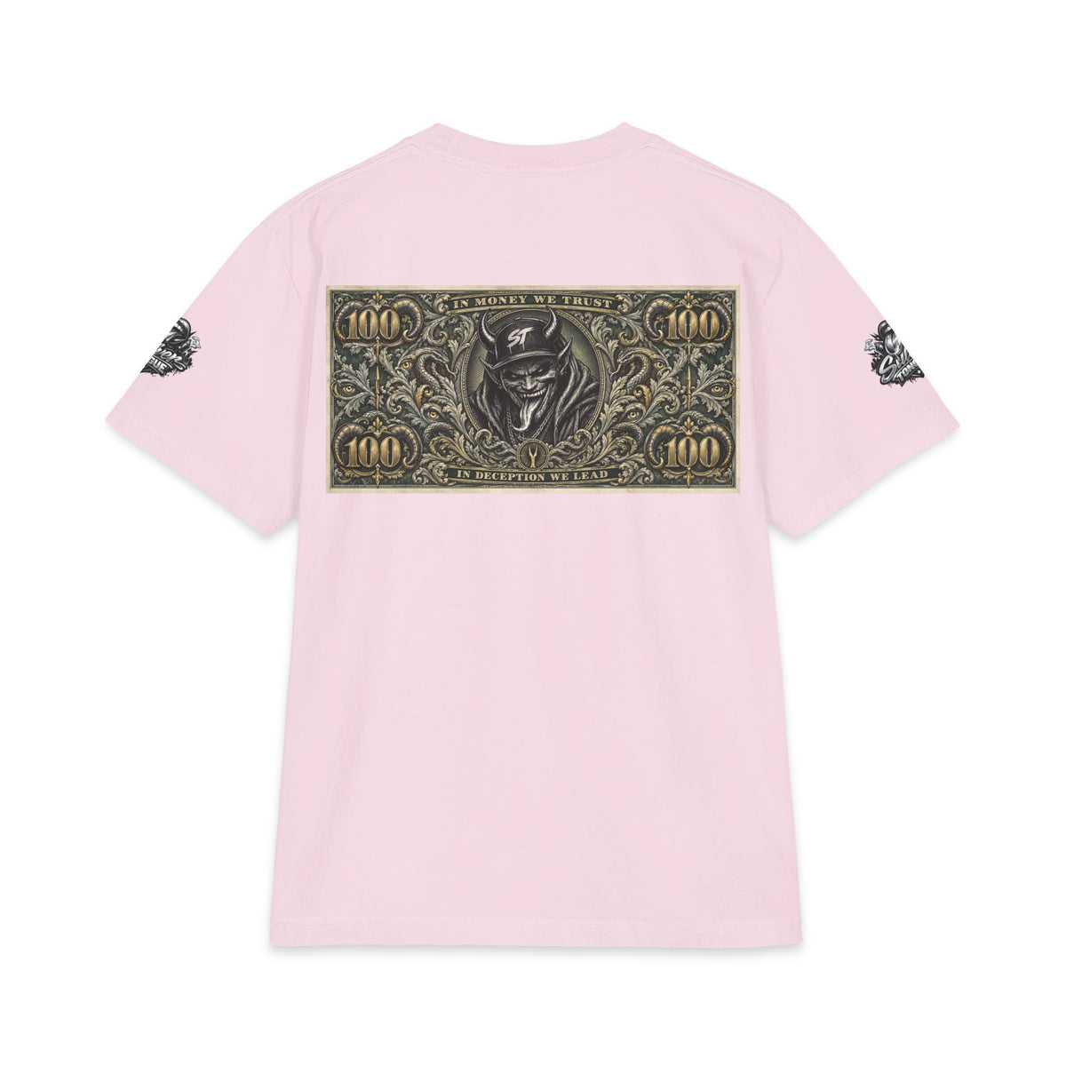 All Mighty Dollar T-Shirt — Graffiti Money Graphic Tee