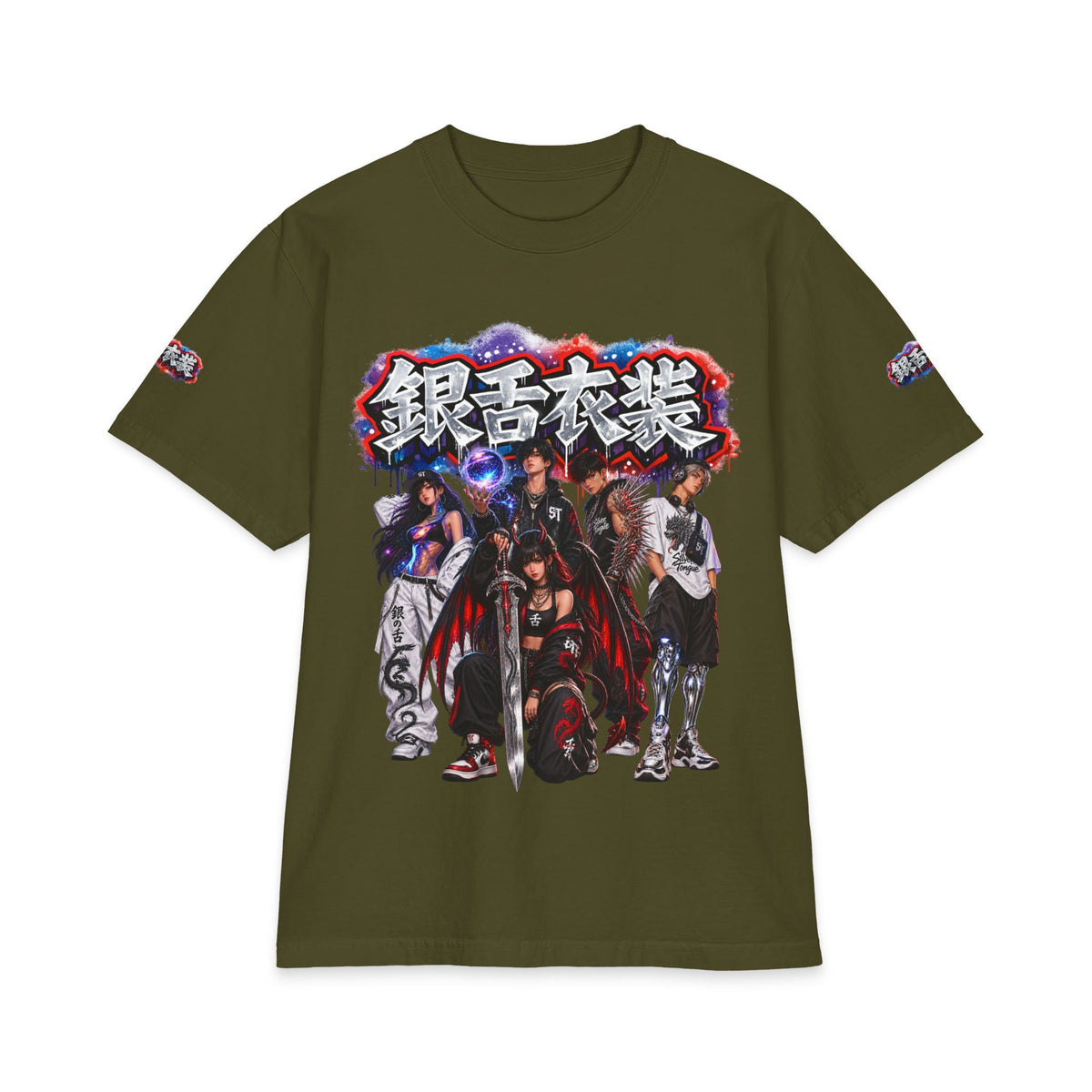 Anime Streetwear T‑Shirt