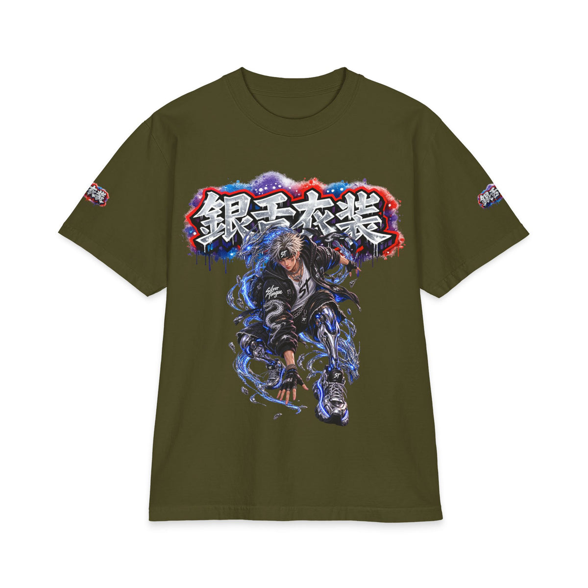 D Anime Streetwear Tee