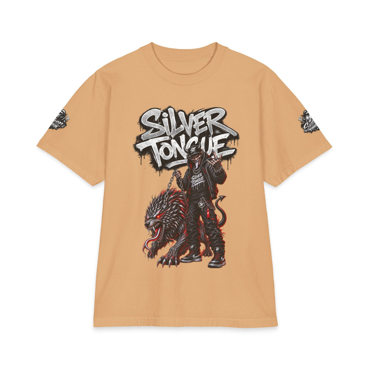 Silver Tongue Walking the Dog T-Shirt