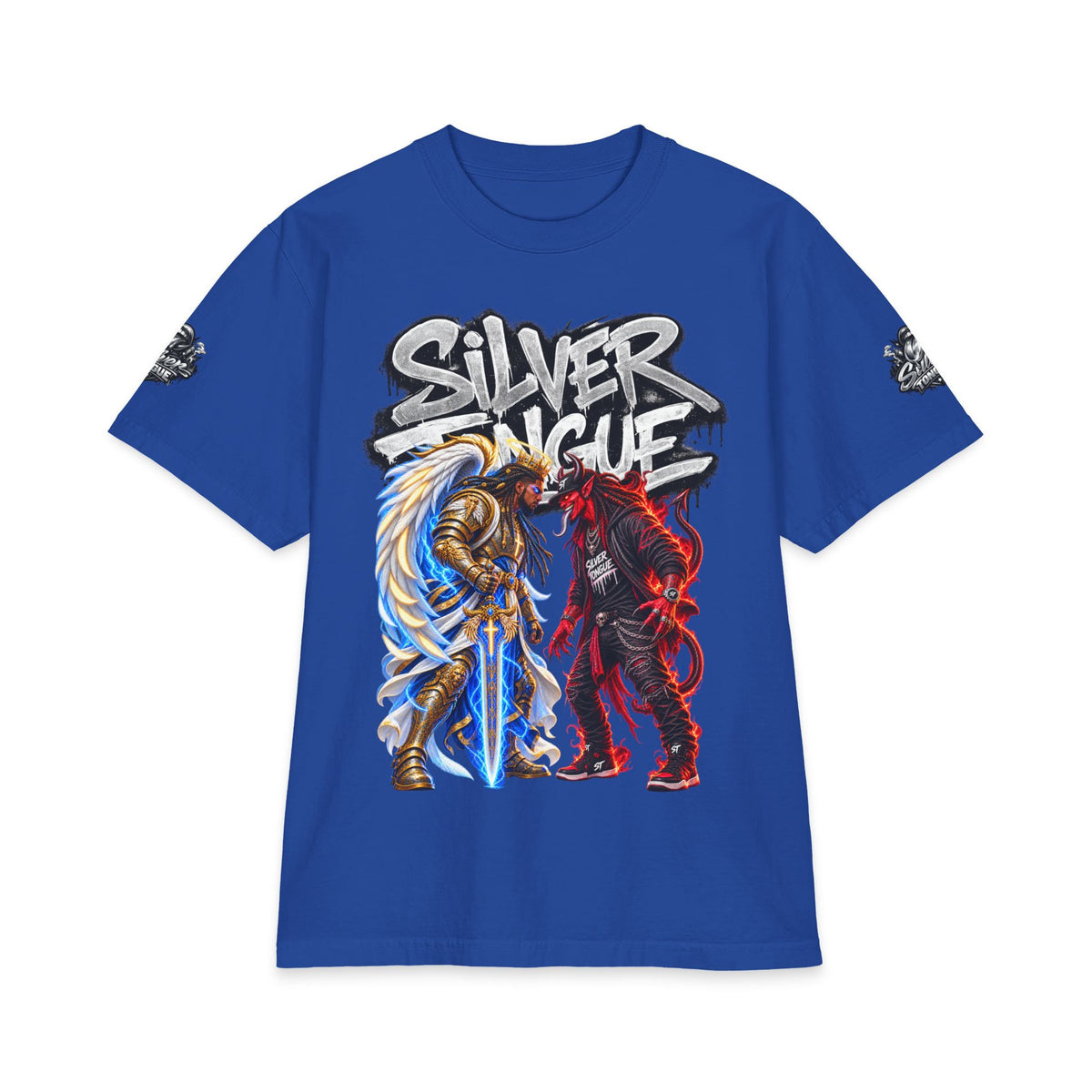 Silver Tongue Stand Off Graphic T-Shirt