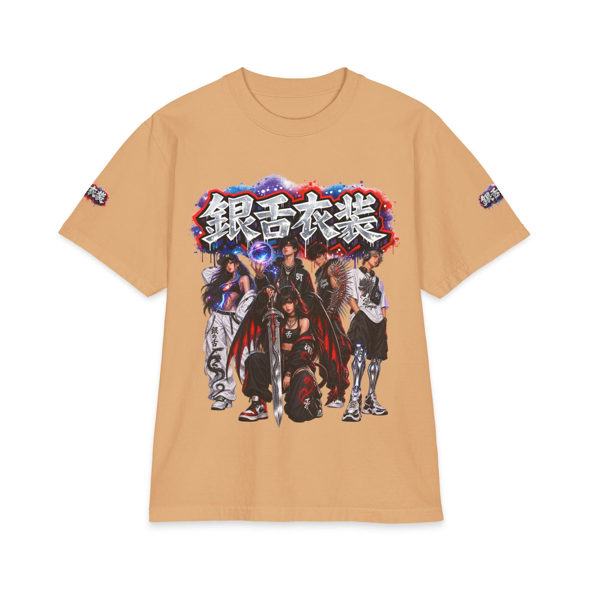 Anime Streetwear T‑Shirt