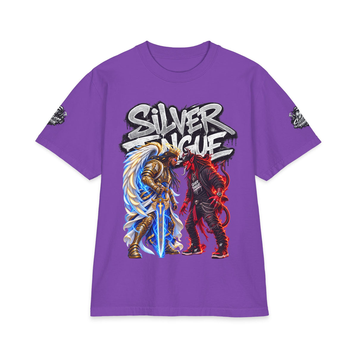 Silver Tongue Stand Off Graphic T-Shirt