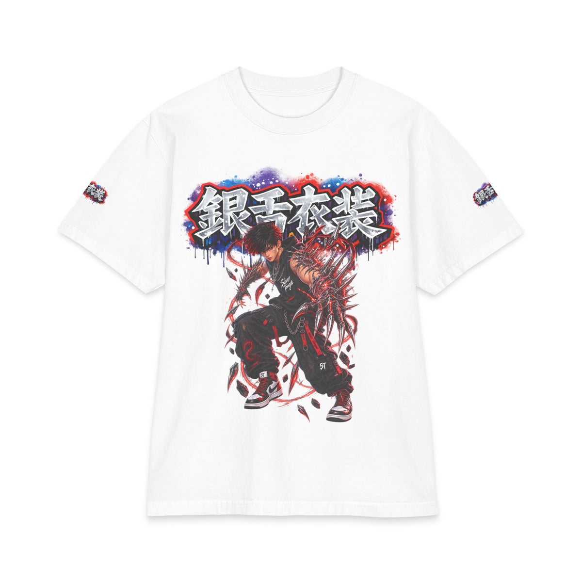Quill Anime Demon Fighter T‑Shirt