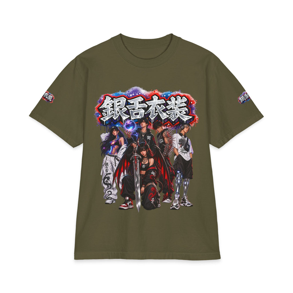 Anime Streetwear T‑Shirt