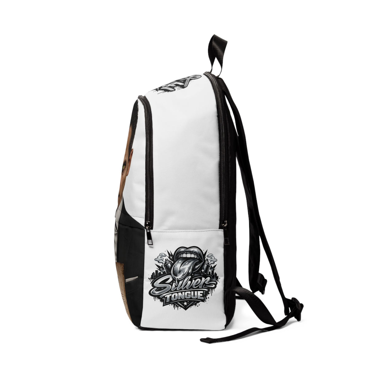 Contracted Man Graphic Backpack
