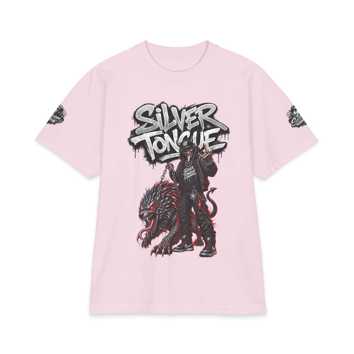 Silver Tongue Walking the Dog T-Shirt