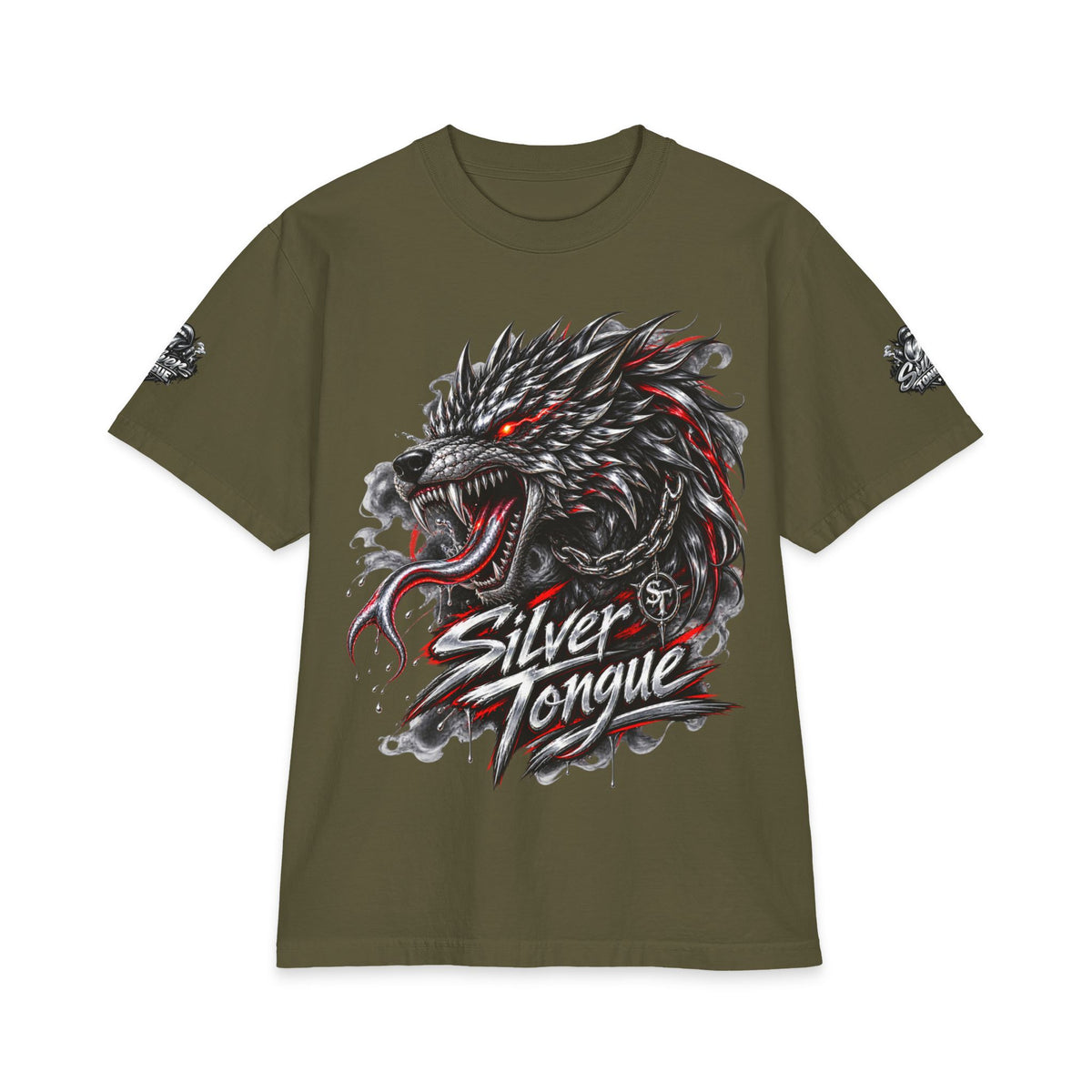 Silver Tongue Hound from Hell T-Shirt