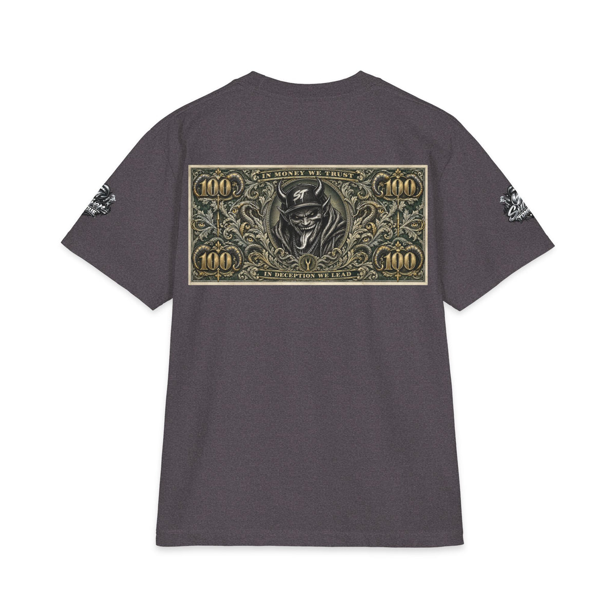 All Mighty Dollar T-Shirt — Graffiti Money Graphic Tee