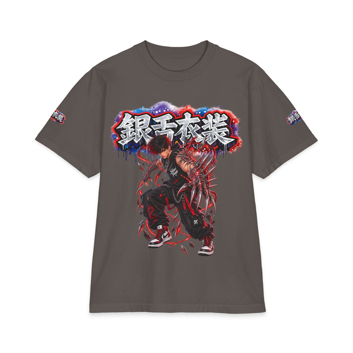 Quill Anime Demon Fighter T‑Shirt