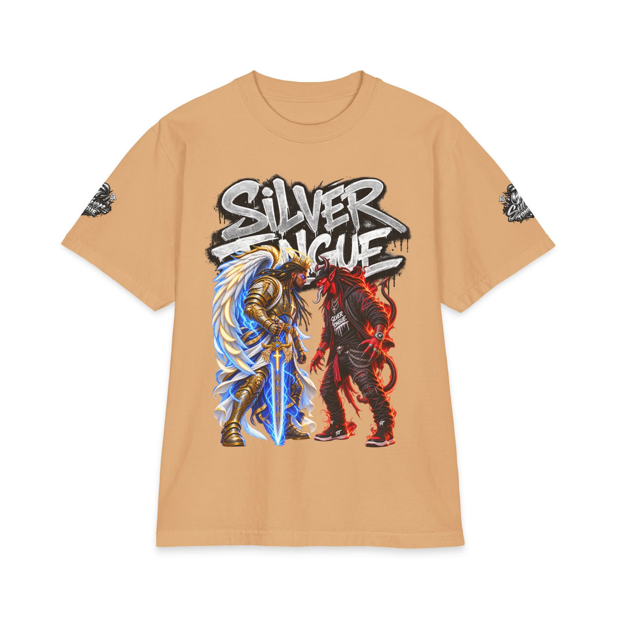 Silver Tongue Stand Off Graphic T-Shirt