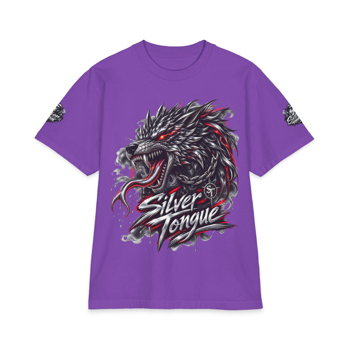 Silver Tongue Hound from Hell T-Shirt