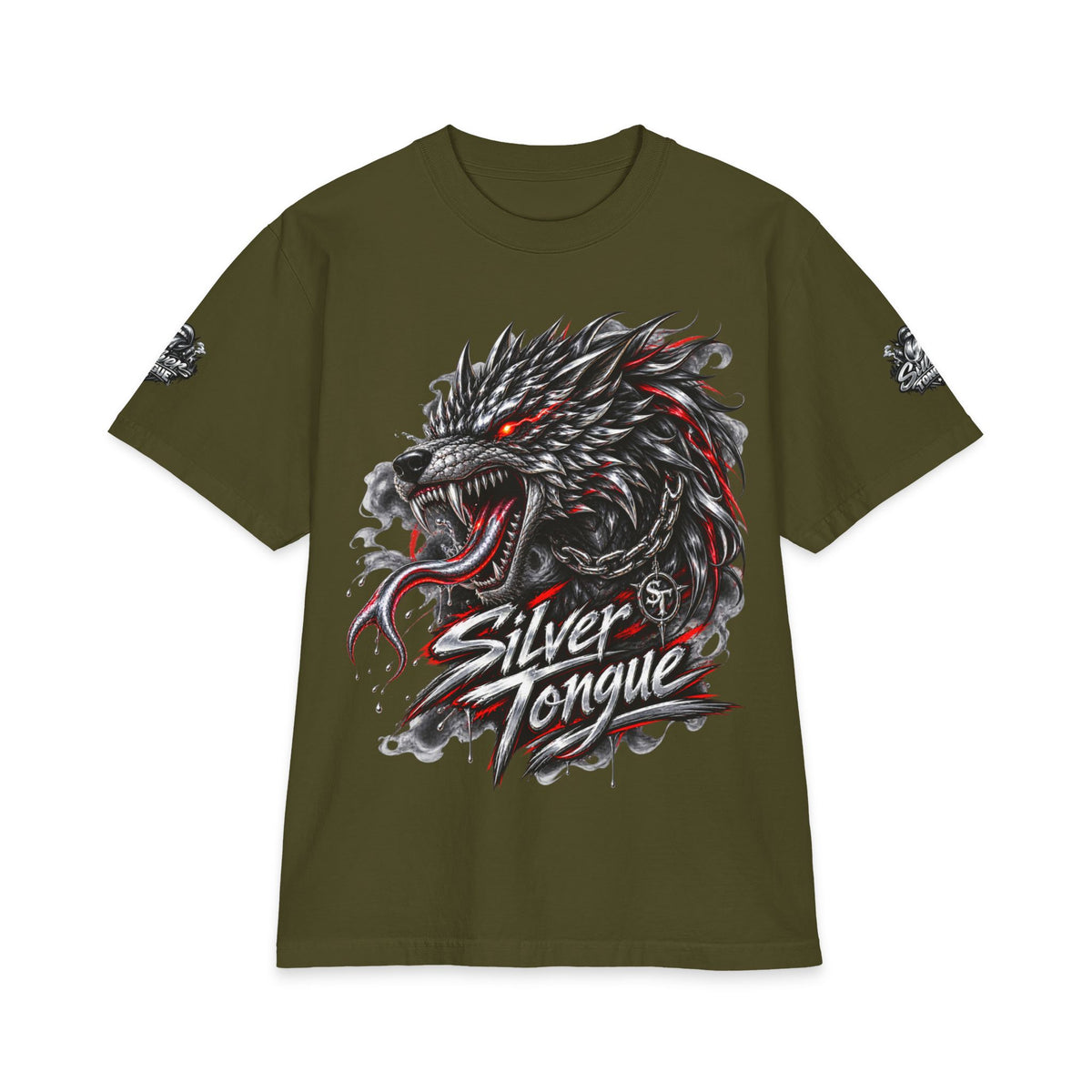Silver Tongue Hound from Hell T-Shirt