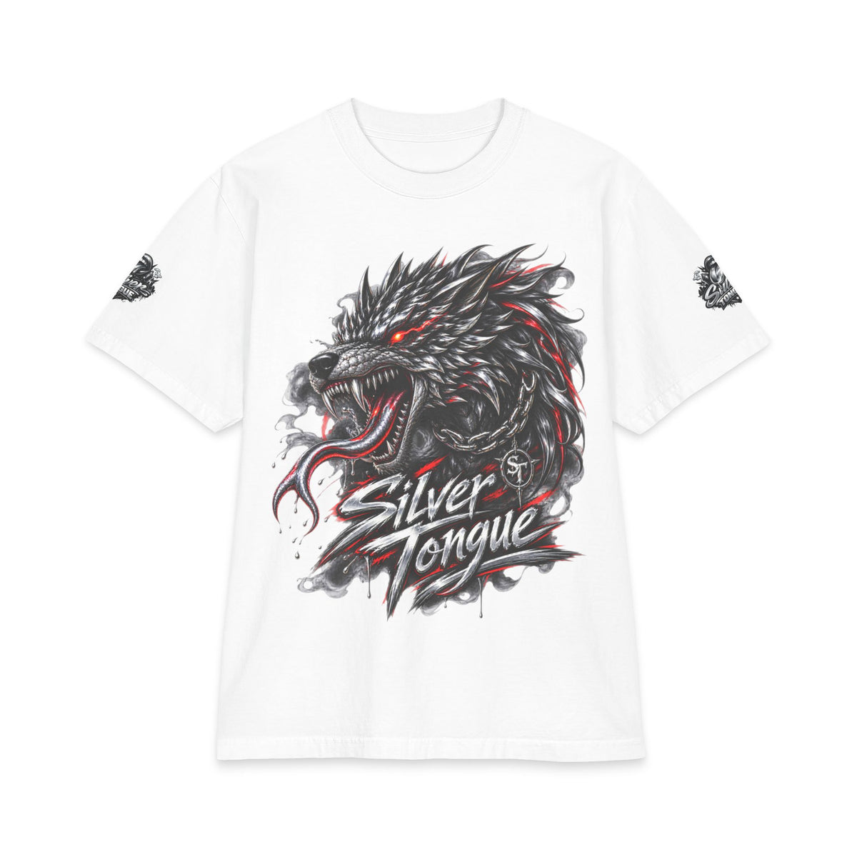 Silver Tongue Hound from Hell T-Shirt
