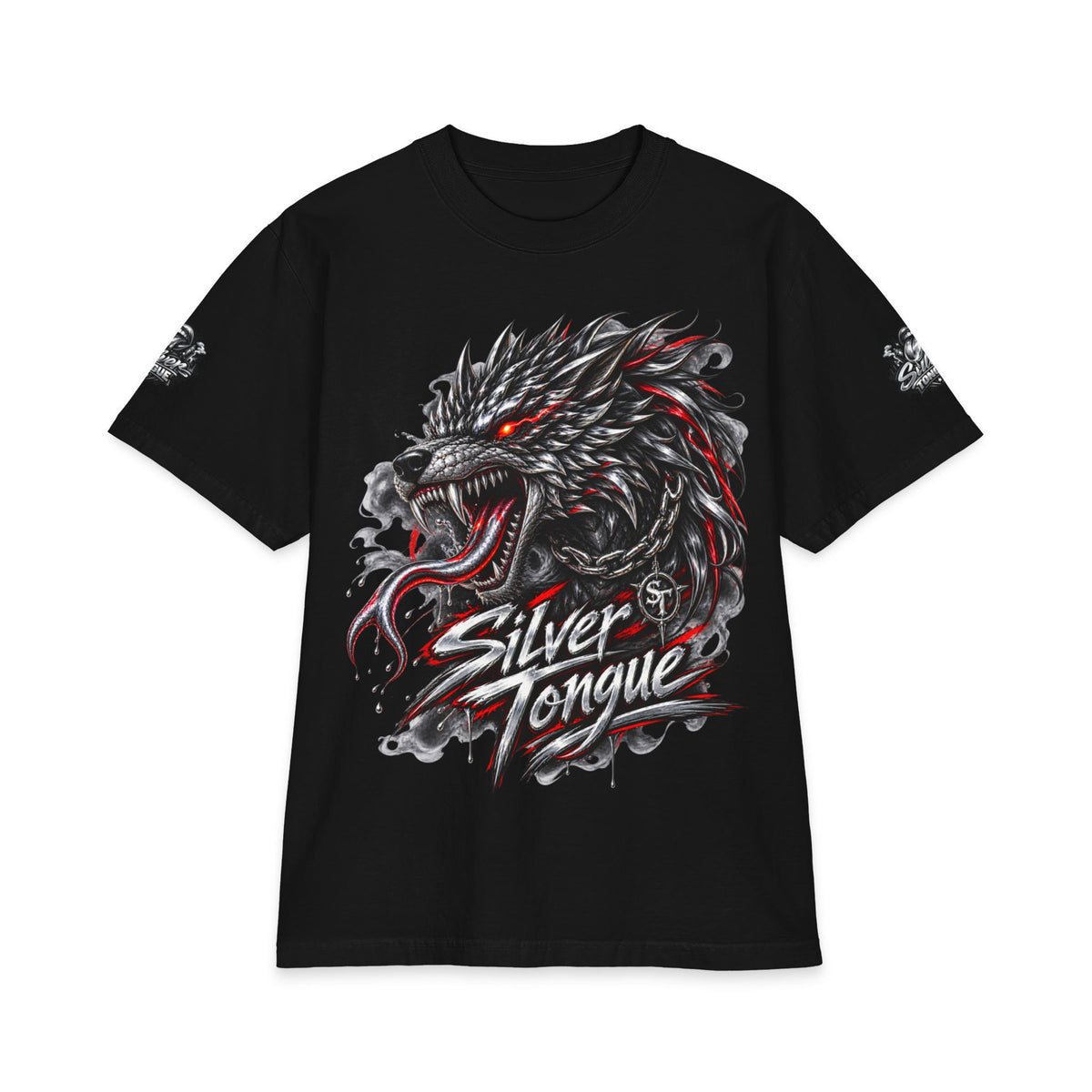 Silver Tongue Hound from Hell T-Shirt