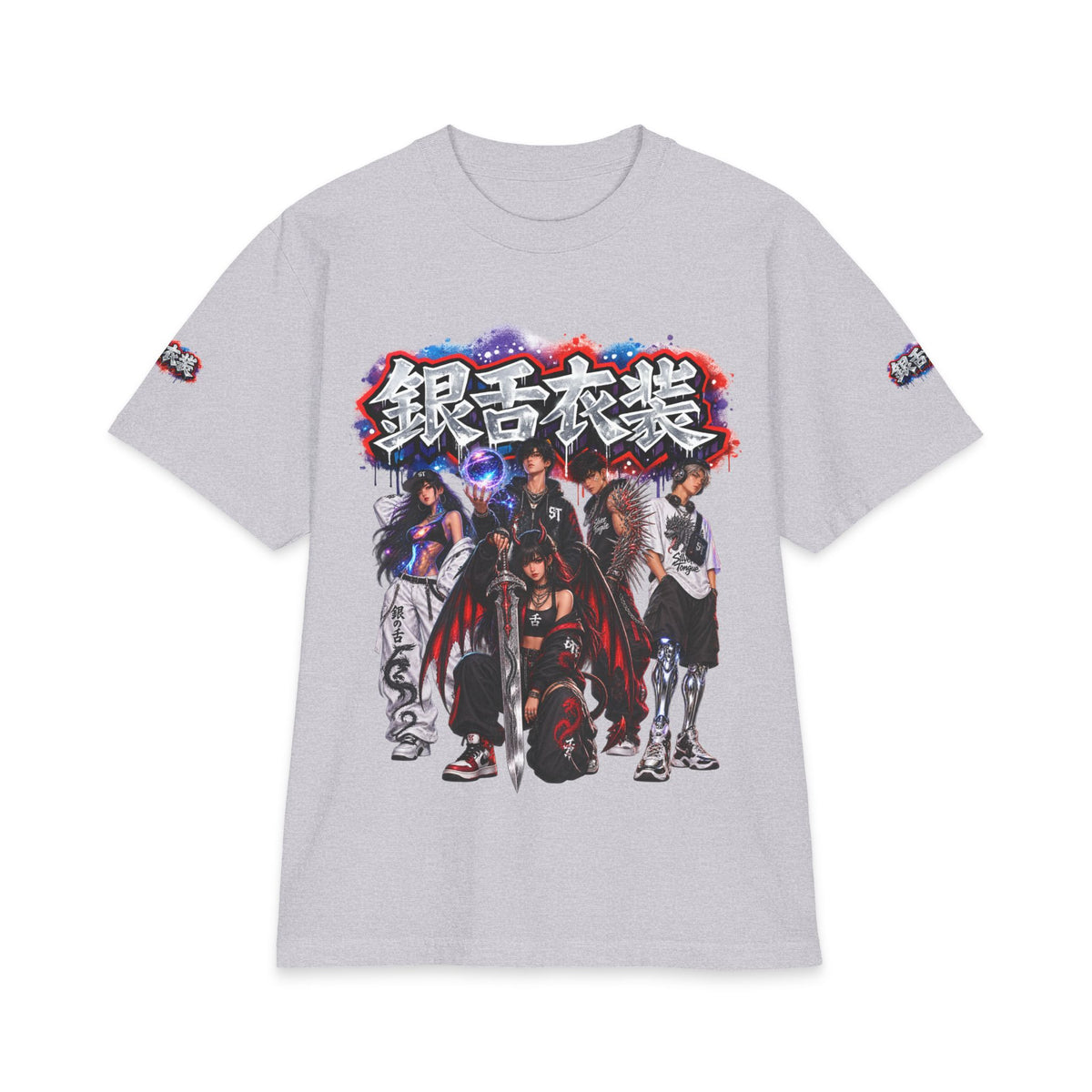 Anime Streetwear T‑Shirt