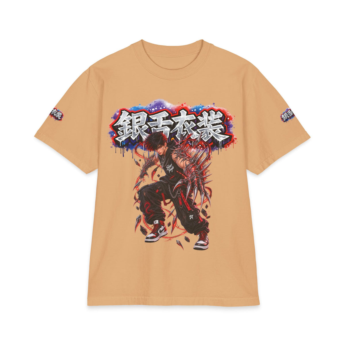 Quill Anime Demon Fighter T‑Shirt