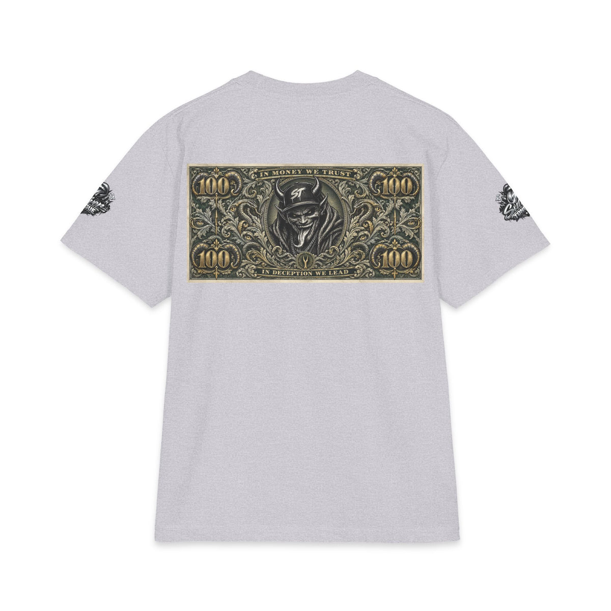 All Mighty Dollar T-Shirt — Graffiti Money Graphic Tee